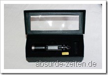 Ledlenser M1 im Karton, Batterie schon verbaut