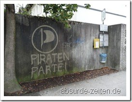Reverse Graffiti (Quelle: Piratenpartei)