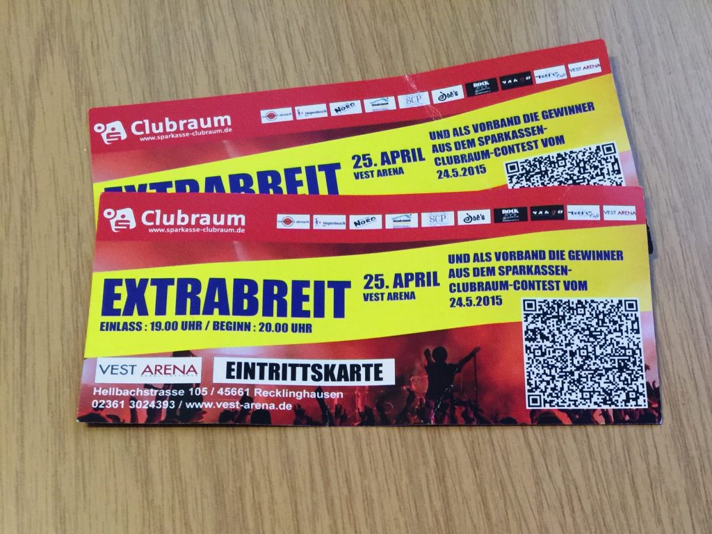 Extrabreit - tatsächlich zurück aus der Zukunft?