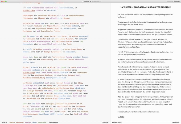 iA Writer free